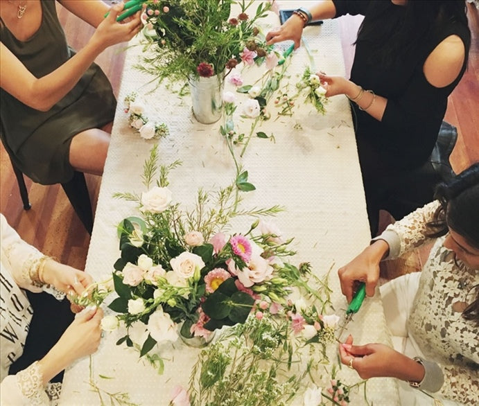Flower Power: A Flower Crown Workshop