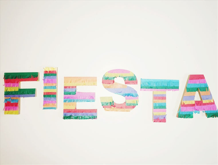 DIY Piñata Letters