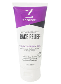 Zealios Skin Care Race Relief Cold Therapy Gel 3oz