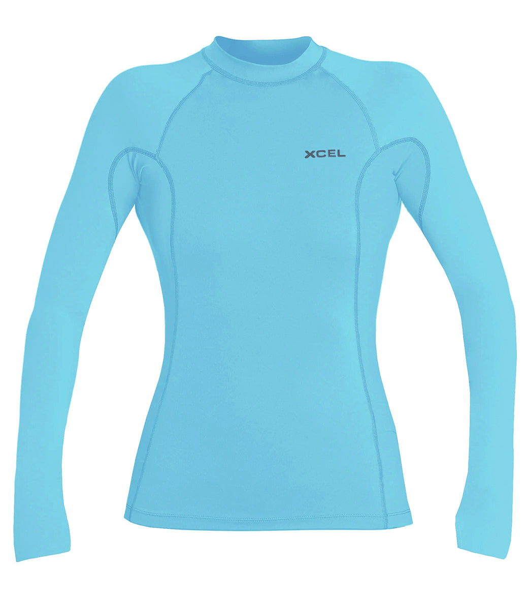 XCEL Damen UV Rashguard Langarm – Premium Stretch, 170 G – Für Wassersport & Sonnenschutz