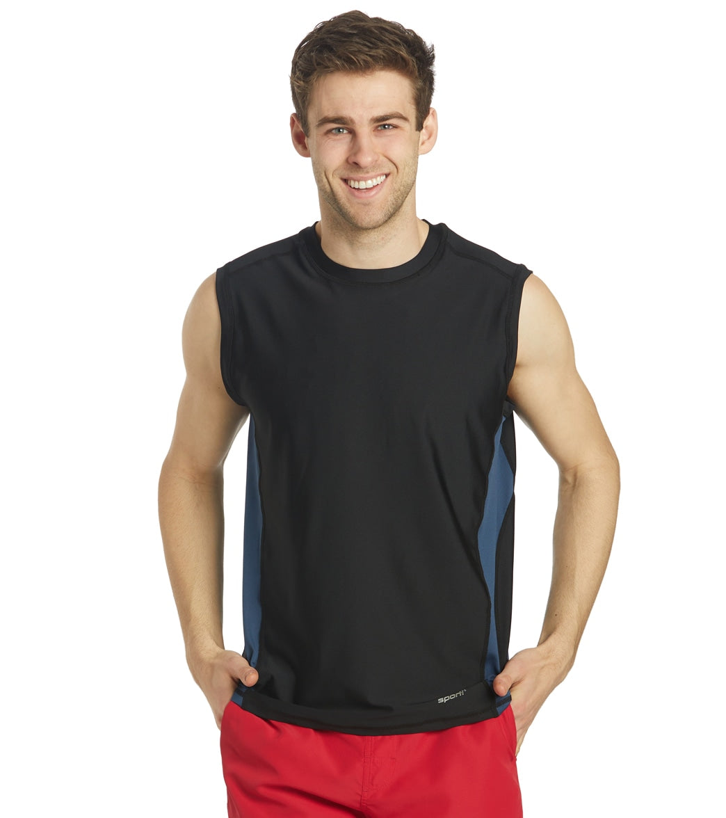 tank top rash guard men's