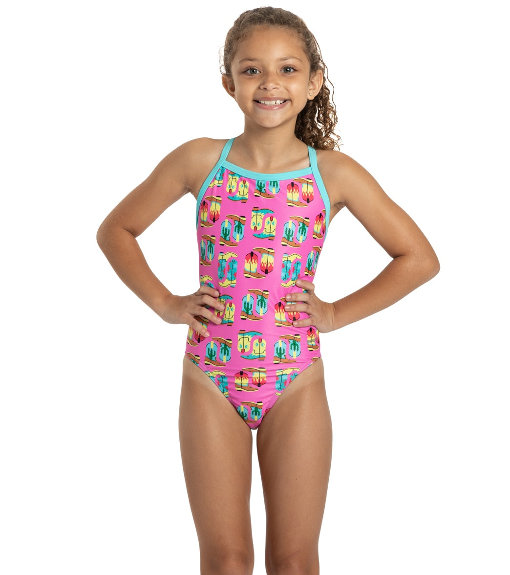 Sporti x Alex Walsh Space Cowboy Thin Strap One Piece Swimsuit Youth (22-28)