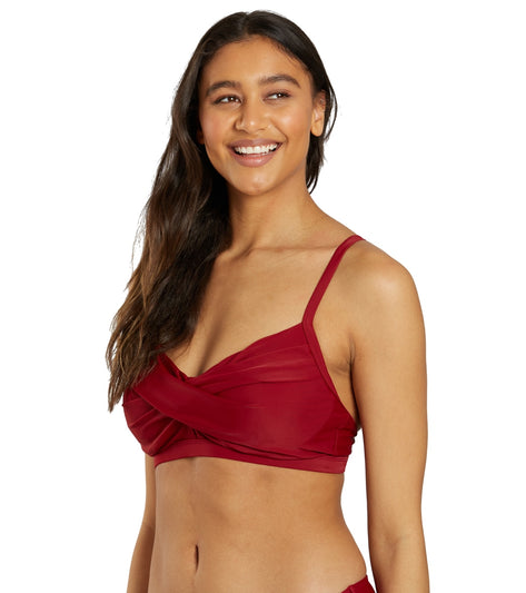 Sporti Solid Underwire Bikini Top (D,DD-cup) main image 1