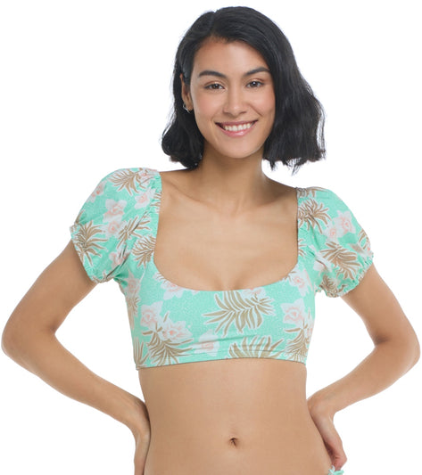 Body Glove Donna Costume Intero Reversibile, Modello Hang Loose Gwen Bikini Top Con Nodo