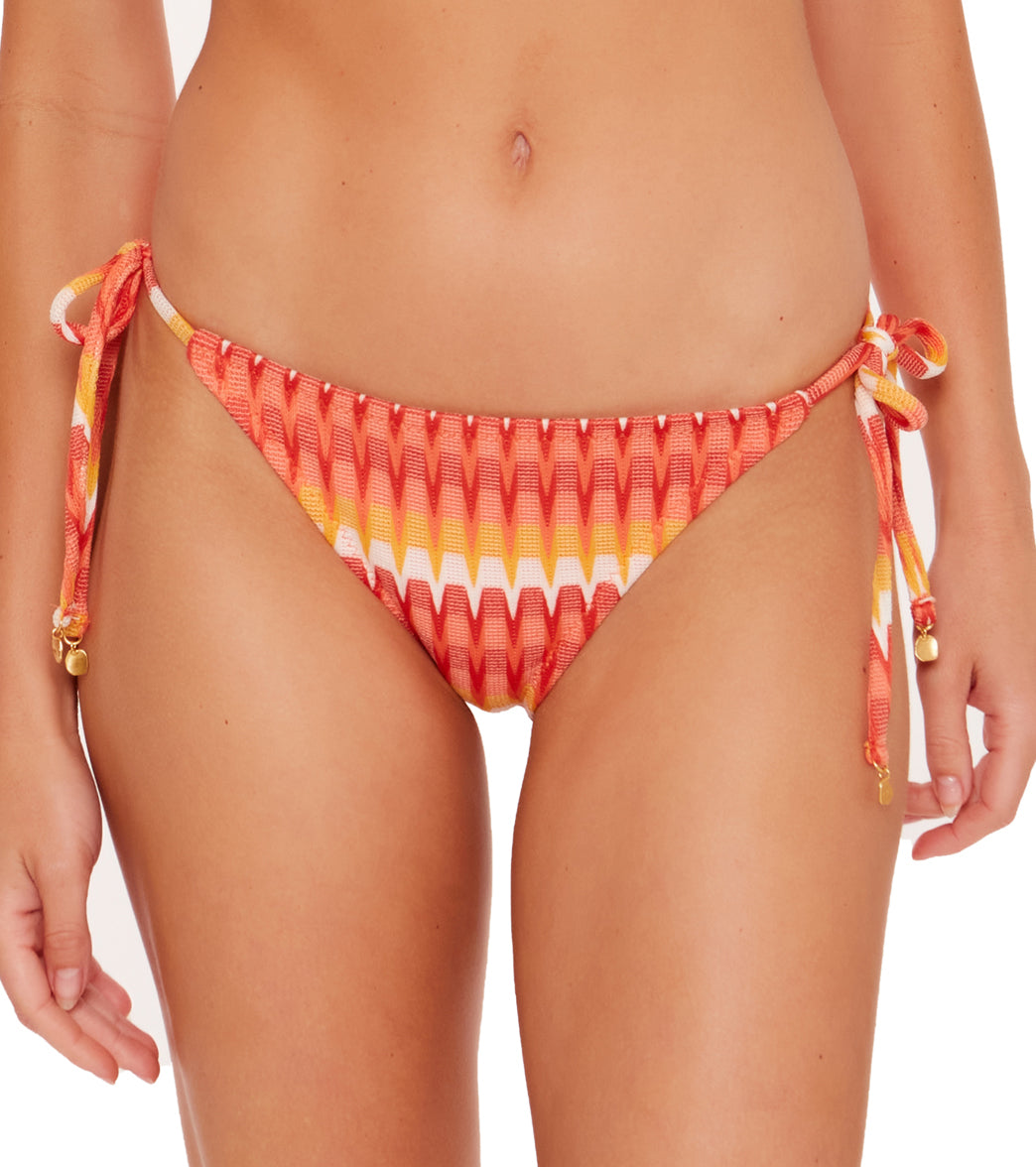 Trina Turk Womens Sunray Tie Side Bikini Bottom