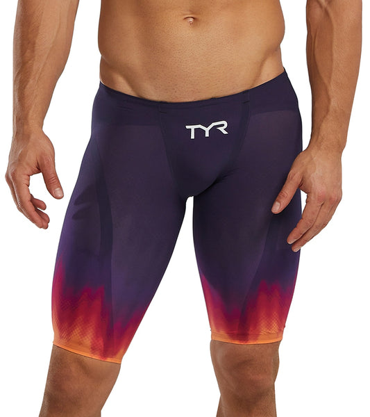 TYR Men's Venzo Influx Jammer Tech Suit Swimsuit at SwimOutlet.com