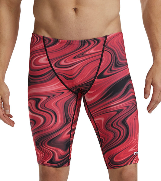 TYR Men's Vitality Durafast Elite Jammer Swimsuit at SwimOutlet.com