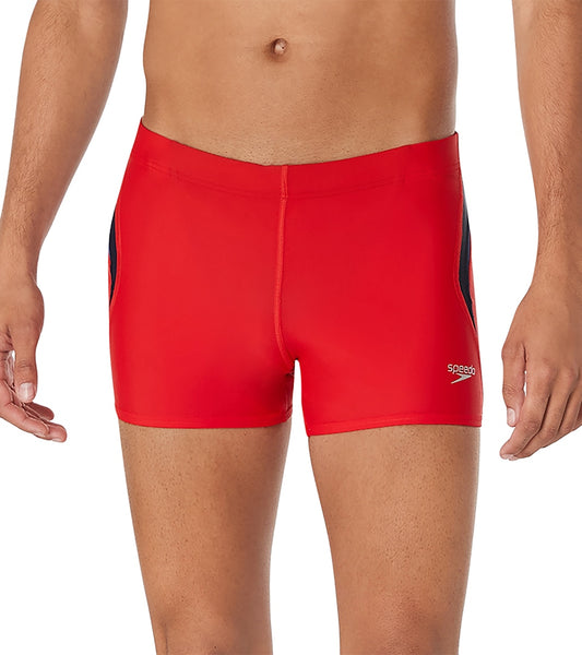 Speedo Men's Splice Square Leg Swimsuit at