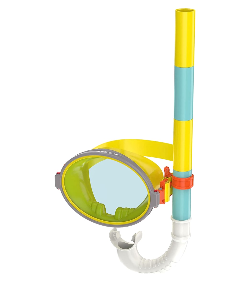 Speedo Unisex Lido Mask & Snorkle Set at SwimOutlet.com