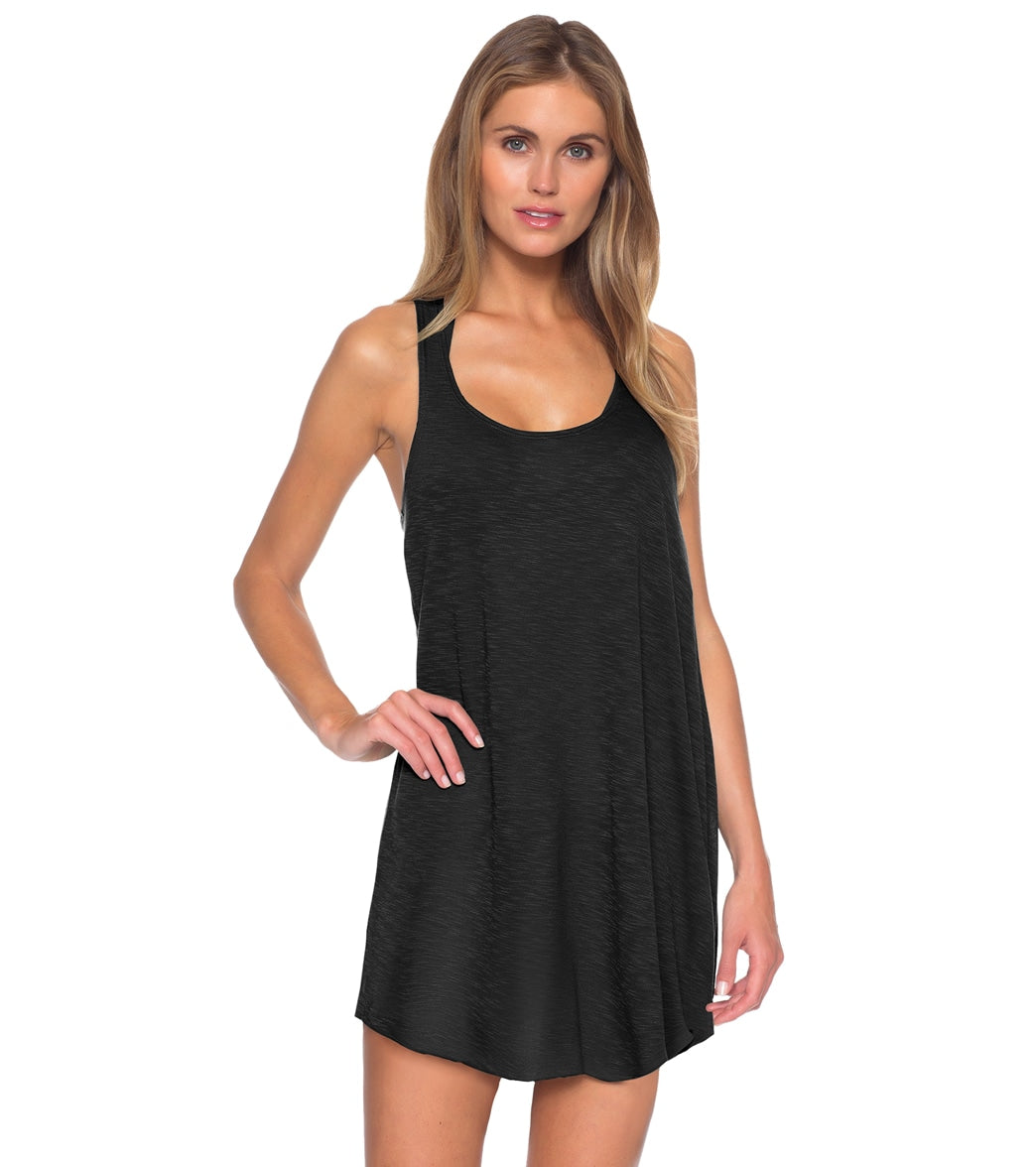 BCA by Rebecca Virtue Women's Oasis Tank Dress Cover Up at SwimOutlet.com