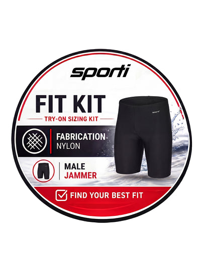 Sporti Men's Nylon LYCRA® XtraLife Jammer Fit Kit