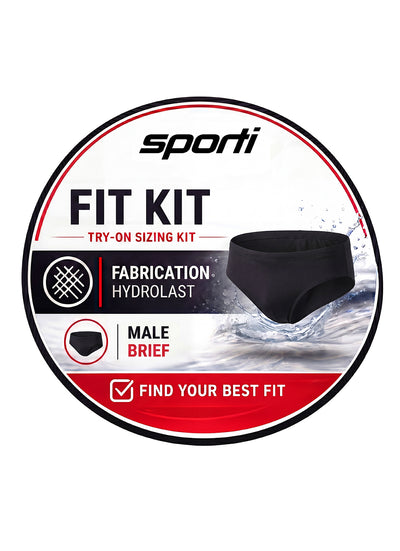 Sporti Men's Nylon LYCRA® XtraLife Brief Fit Kit