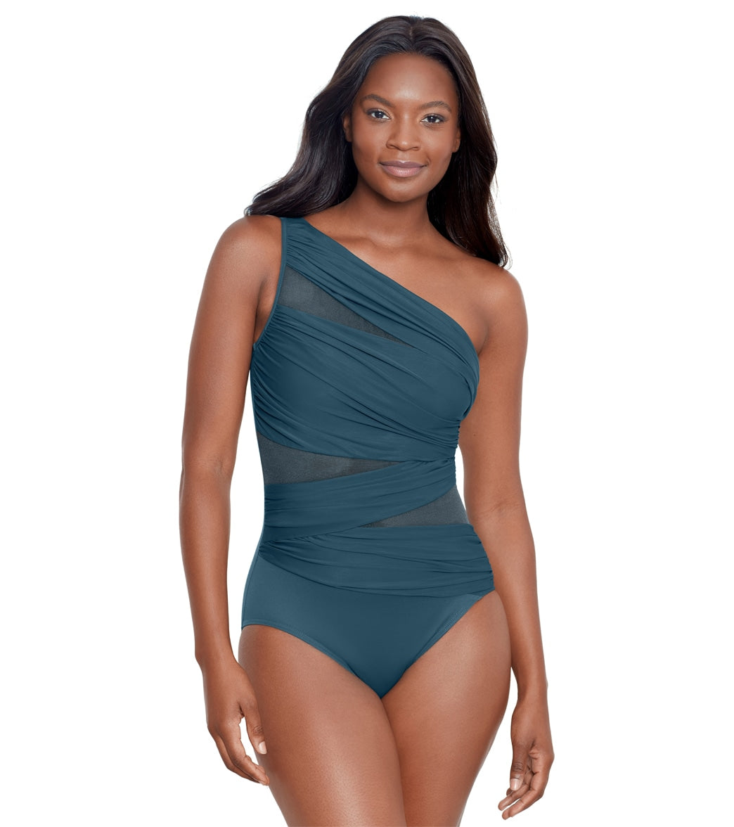 Miraclesuit Women's Plus Size Swimwear Solid Sanibel Sweetheart Neckline  One Piece Swimsuit : Miraclesuit: : Clothing, Shoes & Accessories