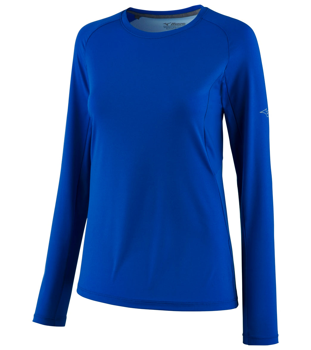 Mizuno - WOMEN'S PRINTABLE RUNNING LONG SLEEVE SHIRT