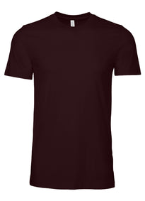 Bella + Canvas Unisex Jersey T-Shirt Oxblood Black