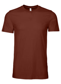 Bella + Canvas Unisex Jersey T-Shirt Rust