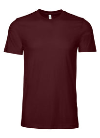 Bella + Canvas Unisex Jersey T-Shirt Maroon