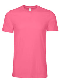 Bella + Canvas Unisex Jersey T-Shirt Charity Pink