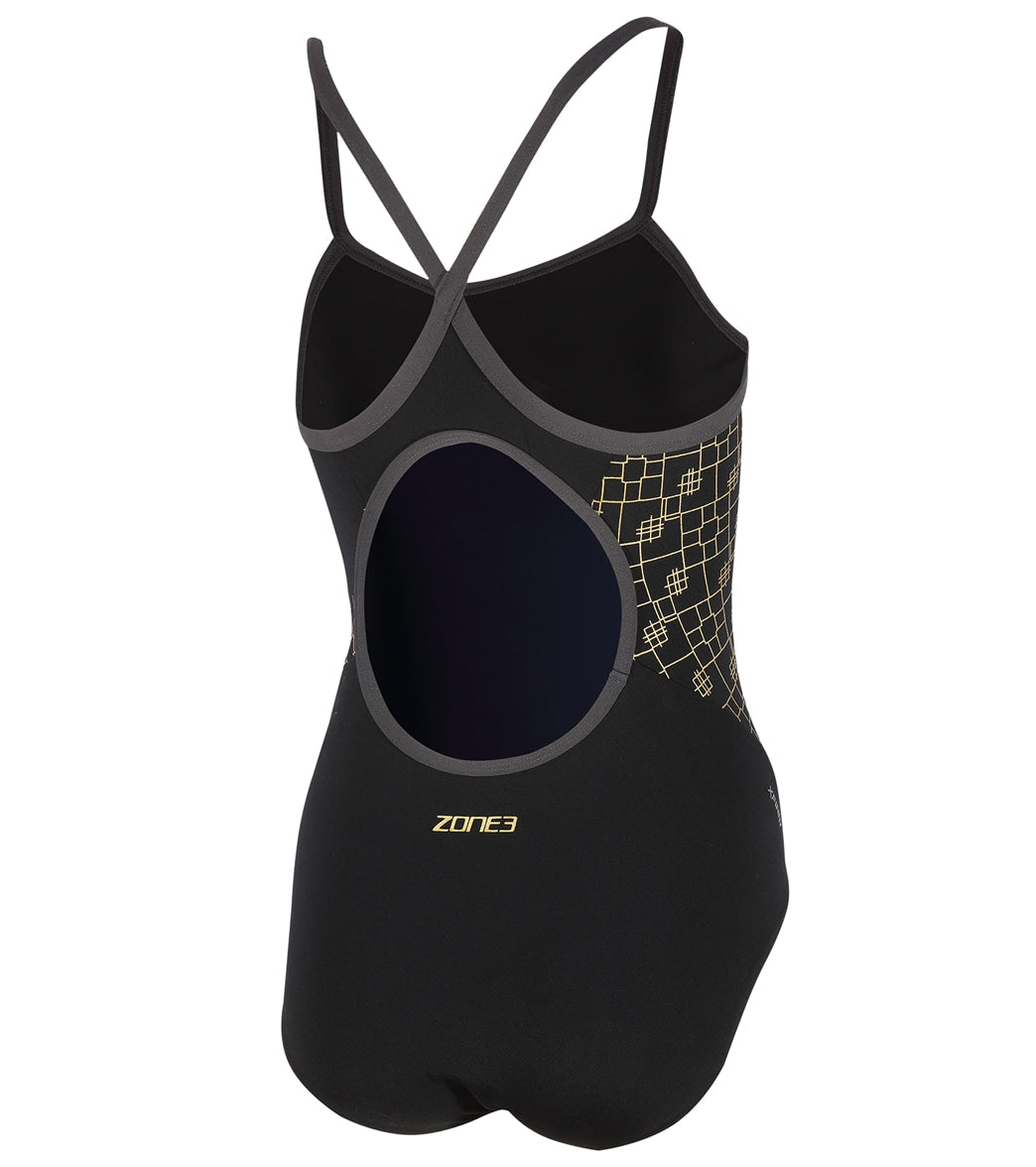Zone3 Women's Bound Back Iconic Swimsuit at SwimOutlet.com