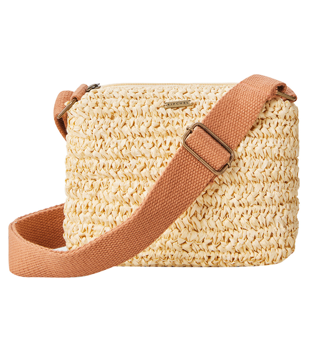 Rip Curl Women's Essentials Straw Crossbody Bag at