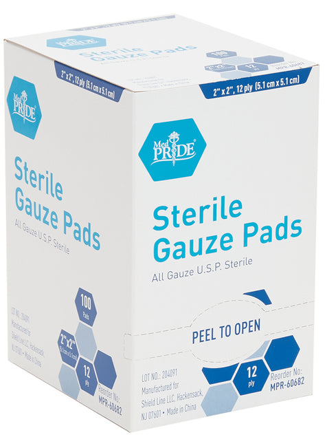 KEMP USA 2 x 2 Guaze Pads