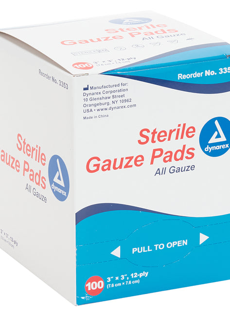 KEMP 3 x 3 Guaze Pads