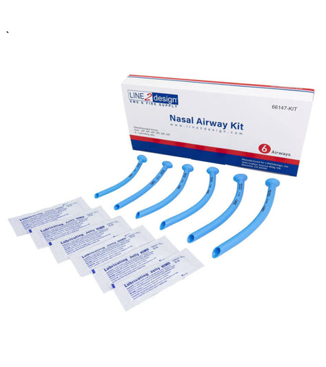 LINE2Design Nasopharyngeal (Nasal) Airway Kit