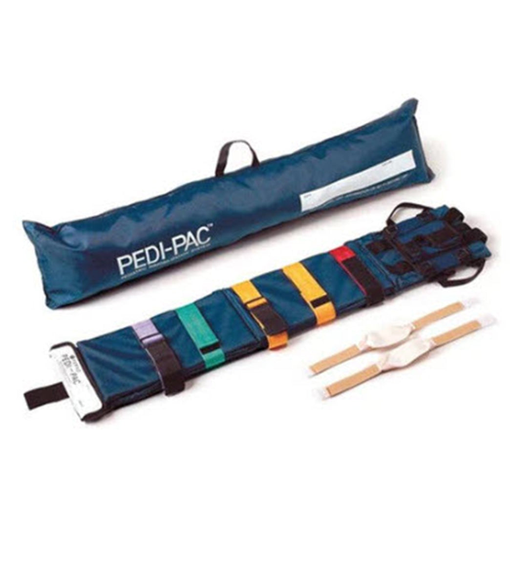 SurgInstruments Blue EMT Backboard Spine Board Kit W/ Free Trauma Bag - Immobilization