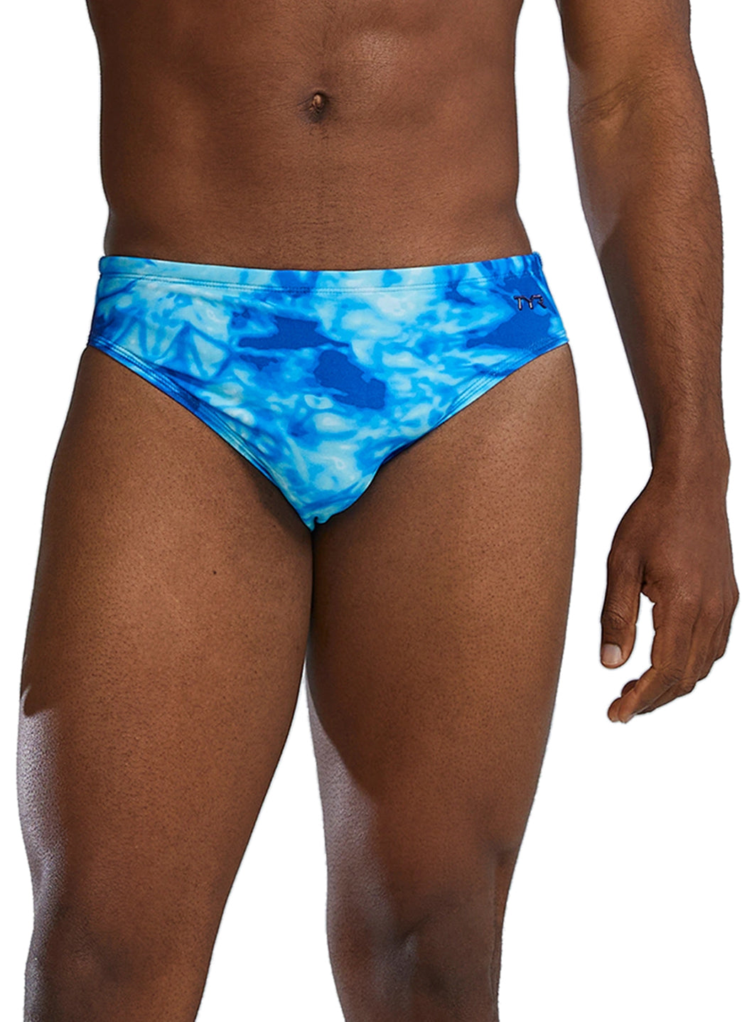 TYR Men's Azultec Durafast Elite Brief Swimsuit at SwimOutlet.com