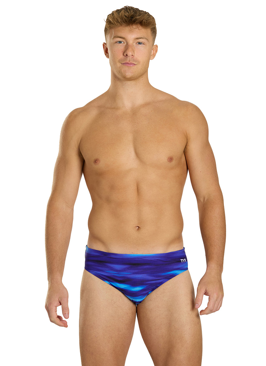 Bañador Compresivo Natación Niños Bañador Compresivo TYR Durafast Elite Racer Brief Niños - Resistente Al Cloro, Natación Competición Bañador TYR Niños