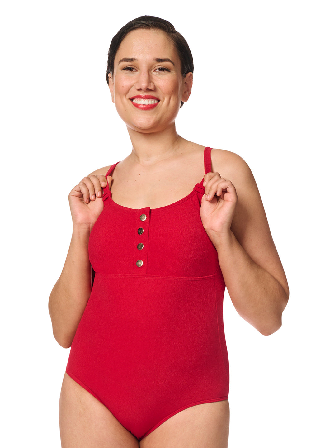 Amoena Women's Chile Mastectomy One Piece Swimsuit (A/B/C Cup) at