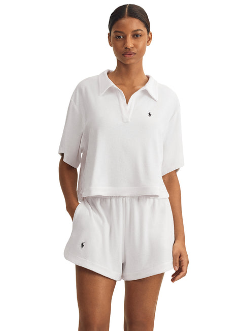 Polo Ralph Lauren Women's Collar Shirt & Short Set