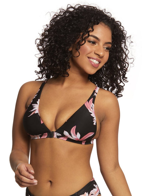 Seafolly Desert Flower Fixed Longline Triangle Bikini Top