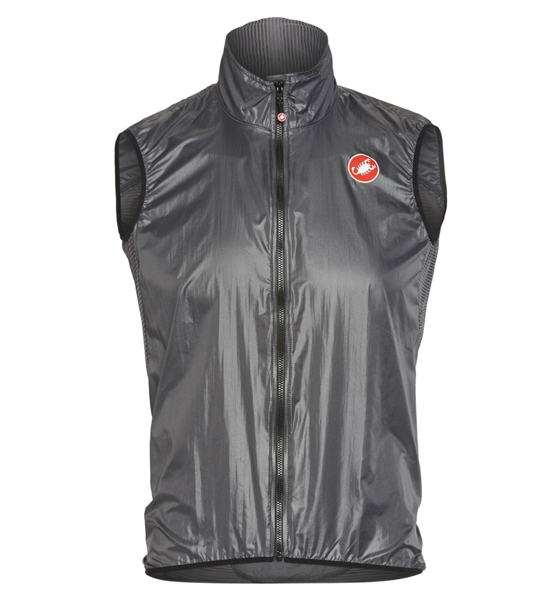 Gilet Cycliste Castelli Noir, Taille S, Léger Et Coupe-vent – Occasion