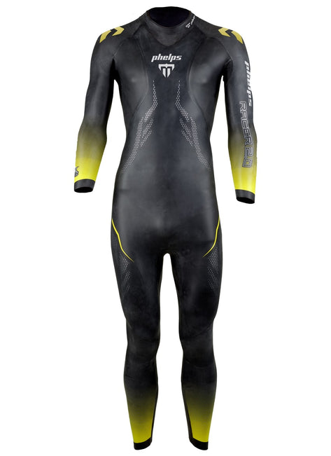 Phelps Men's Racer 2.0 Performance Fullsleeve Triathlon Wetsuit