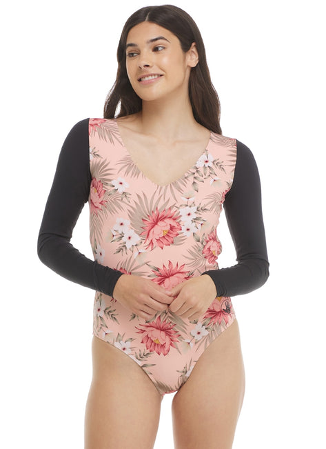 Body Glove Women's Camelia Chloe Long Sleeve Paddle Suit