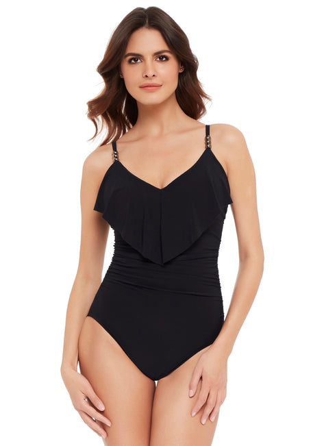 Magicsuit by Miraclesuit Women's Solid Isabel Underwire One Piece Swimsuit