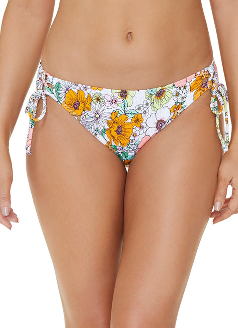 Raisins Women's Flower Child Sweet Side Bikini Bottom
