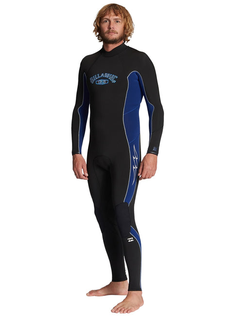 Billabong Men's 3/2 mm Absolute GBS Back Zip Fullsuit Wetsuit