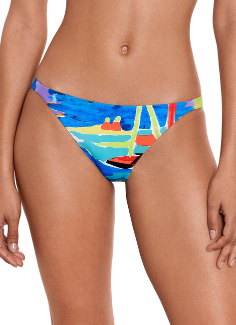 Ralph Lauren Women's Harbor Scenic Side Tab Devin Hipster Bikini Bottom