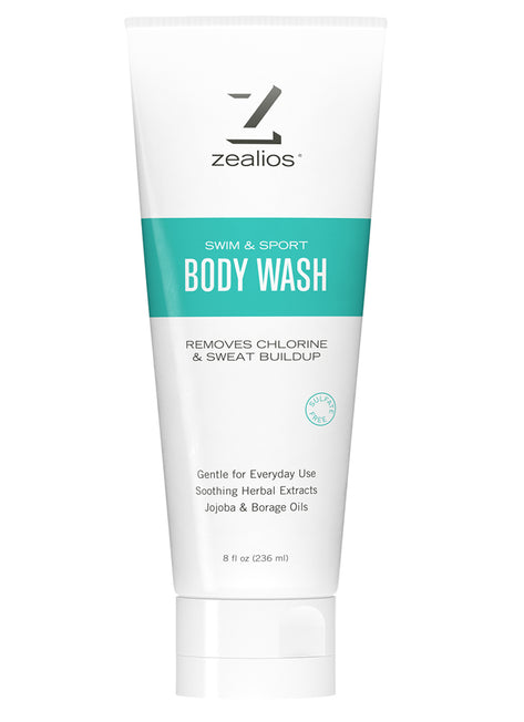Zealios Skin Care Swim and Sport Body Wash 8oz