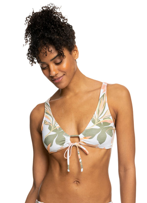 Roxy Women's PT Beach Classics New Bralette Bikini Top