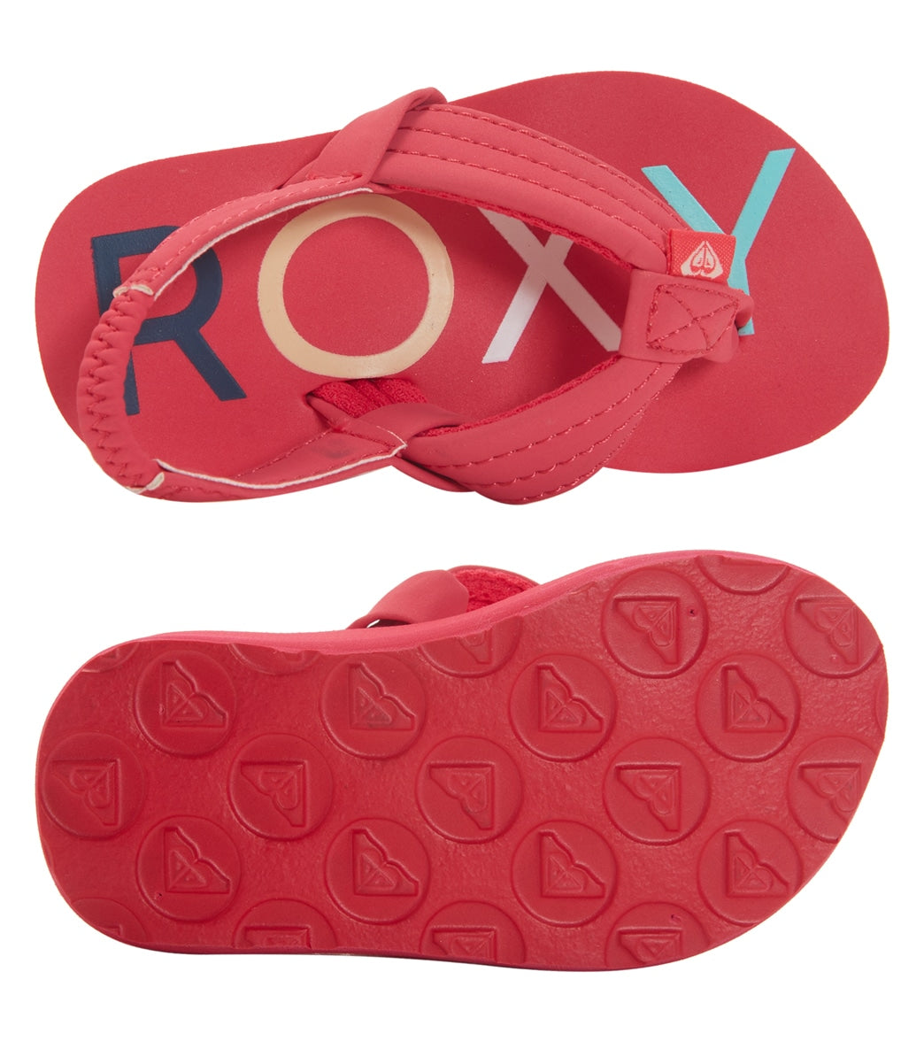 Roxy Girls' TW Vista III Flip Flops (Baby, Toddler) at SwimOutlet.com