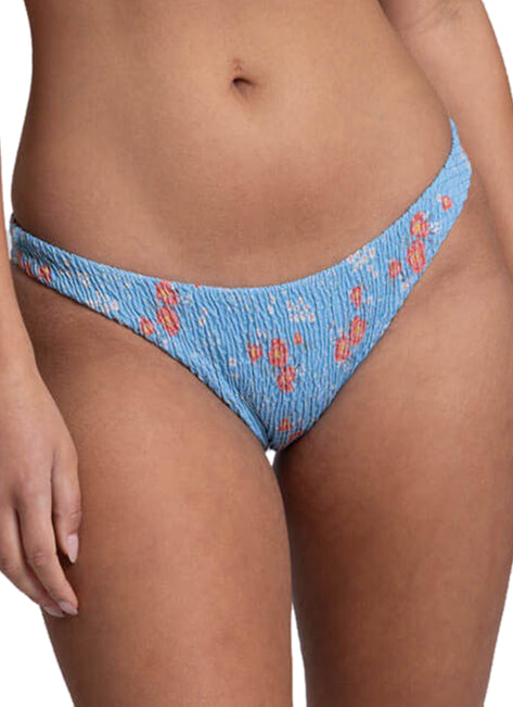 JOLYN Women's Kelia Rosalinda Smocked French Cut Bikini Bottom