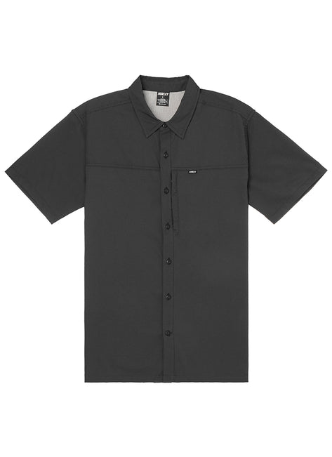 Hurley Men's H2O-Dri Rincon Sierra Short Sleeve Button-Up Shirt