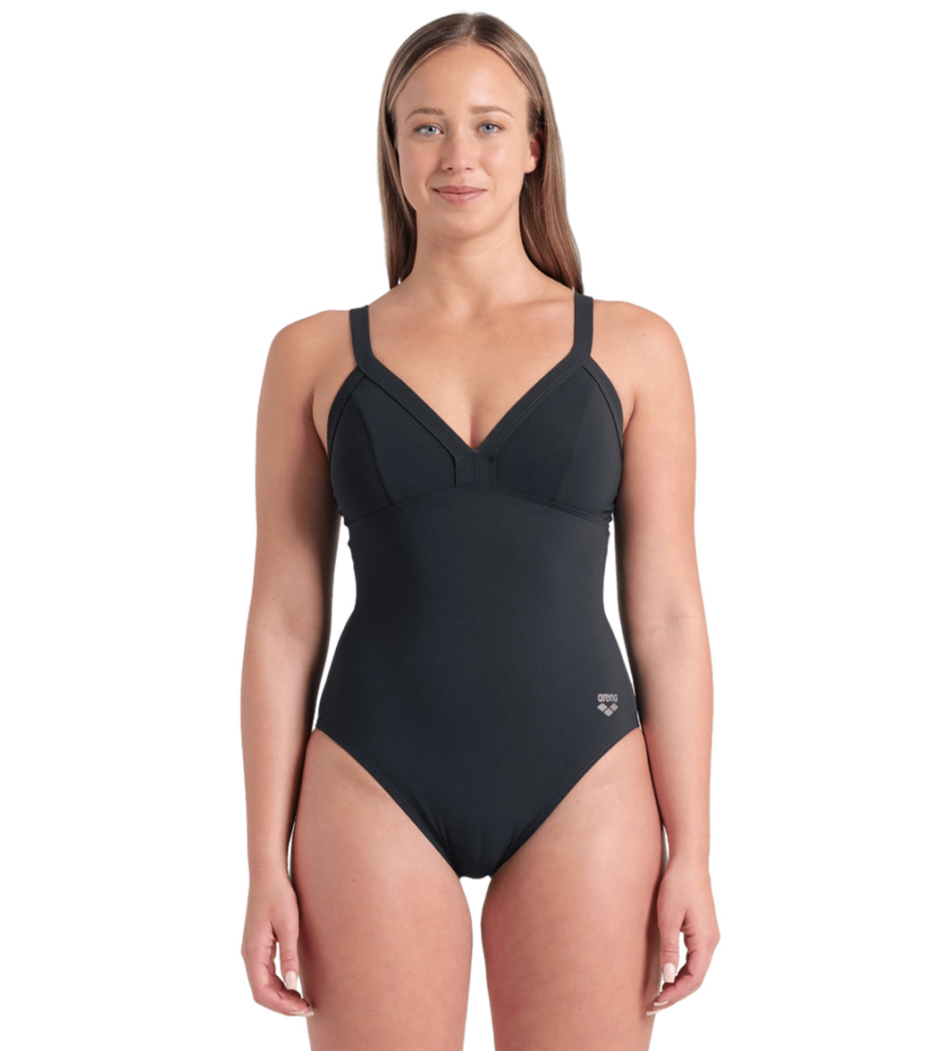 Arena Women's Lara Soft Curve Back One Piece Swimsuit at
