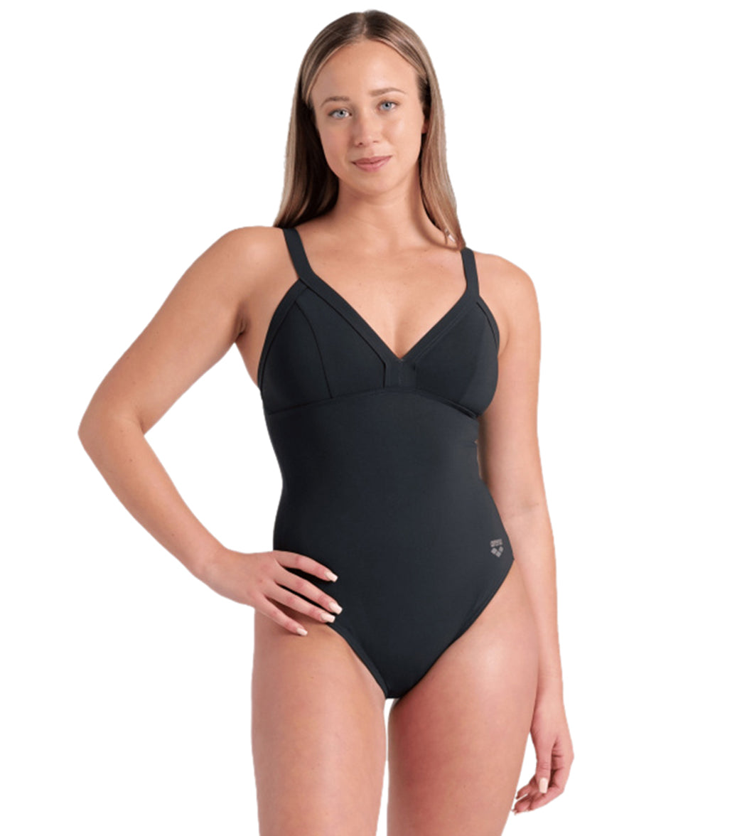 Arena Women's Lara Soft Curve Back One Piece Swimsuit at