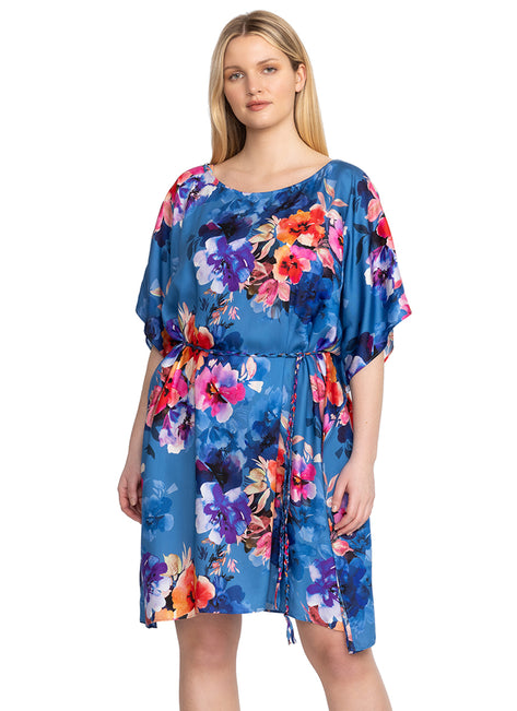 Johnny Was Women's Summer Days Dress with Braided Tie