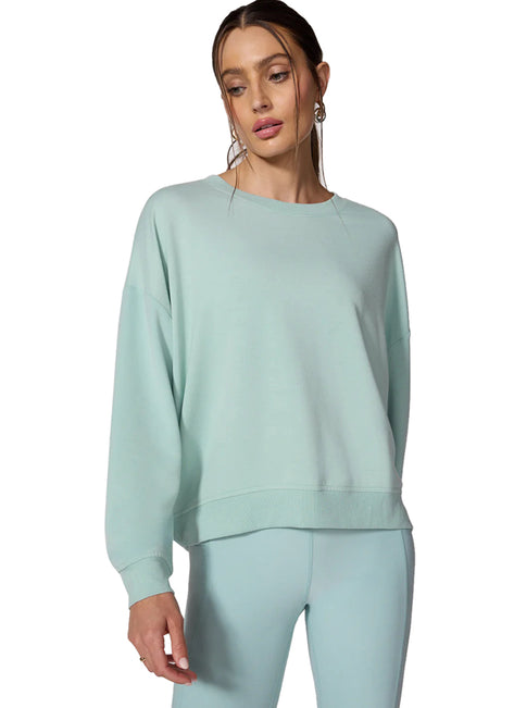 MPG Sport Serene Crew Neck Relaxed Pullover