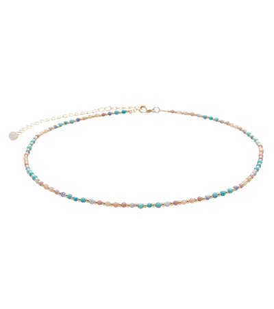 Lotus and Luna Sunset Chaser 2mm Healing Necklace
